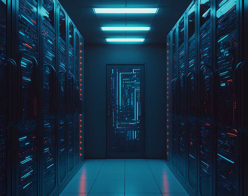 Wyposażenie pomieszczenia serwerowego